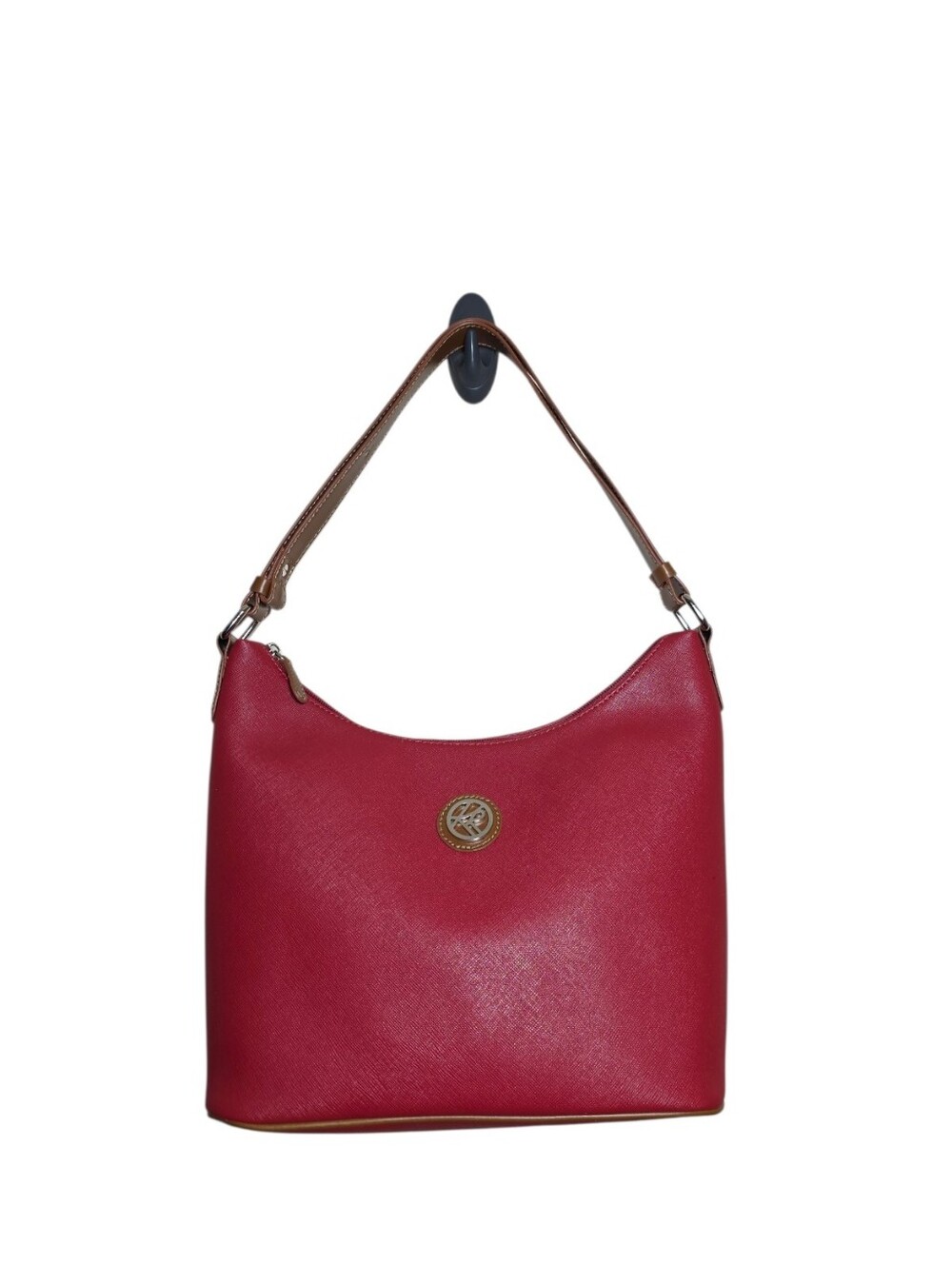 NWT Kim Rogers Purse Shoulder Bag Red Tan